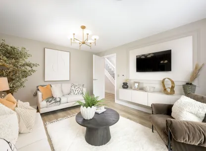 Hollymead Square - The Shadwell Number 40 - Living Room 2