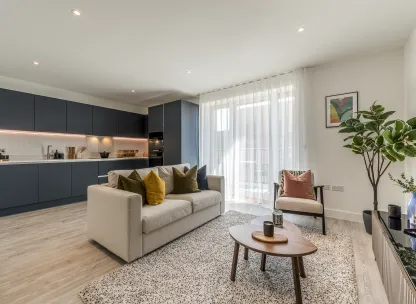 Lampton 1 bed Kitchen/Living Area - April 2025