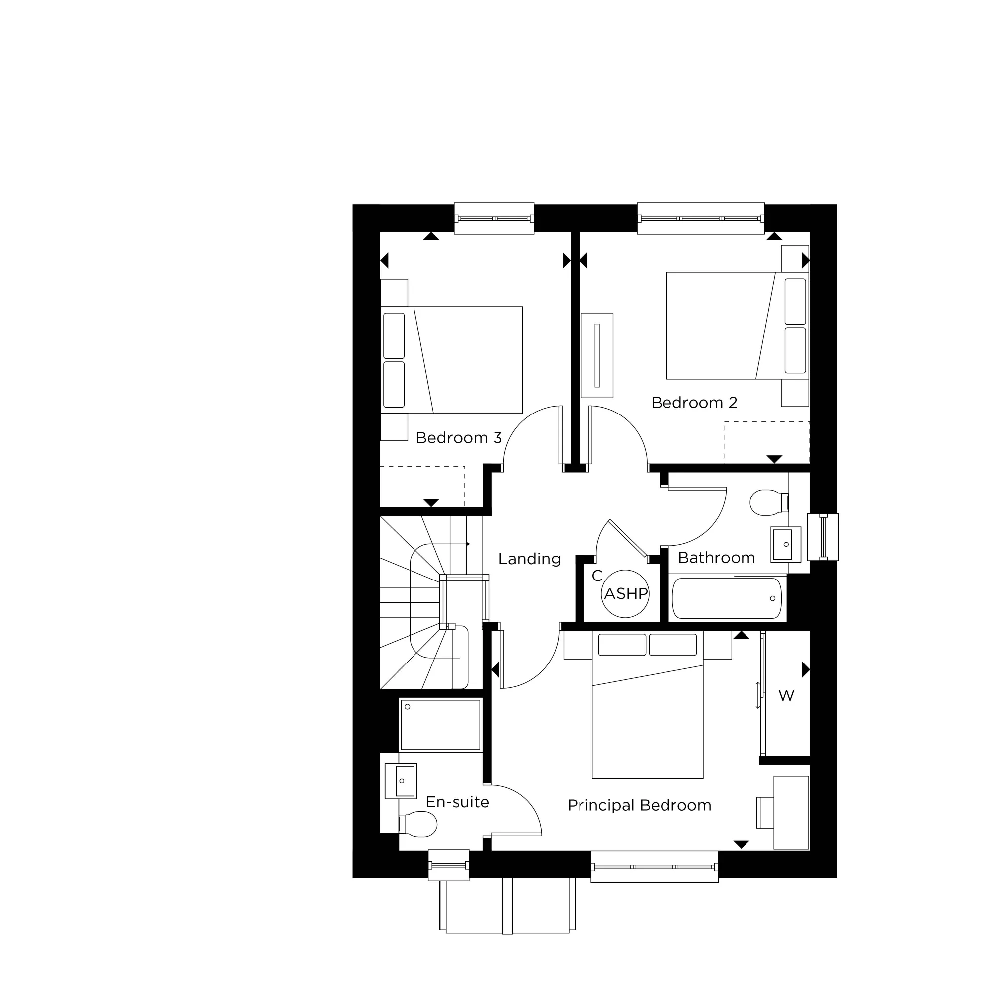 The Willow Plots 30 and 67 First Floor