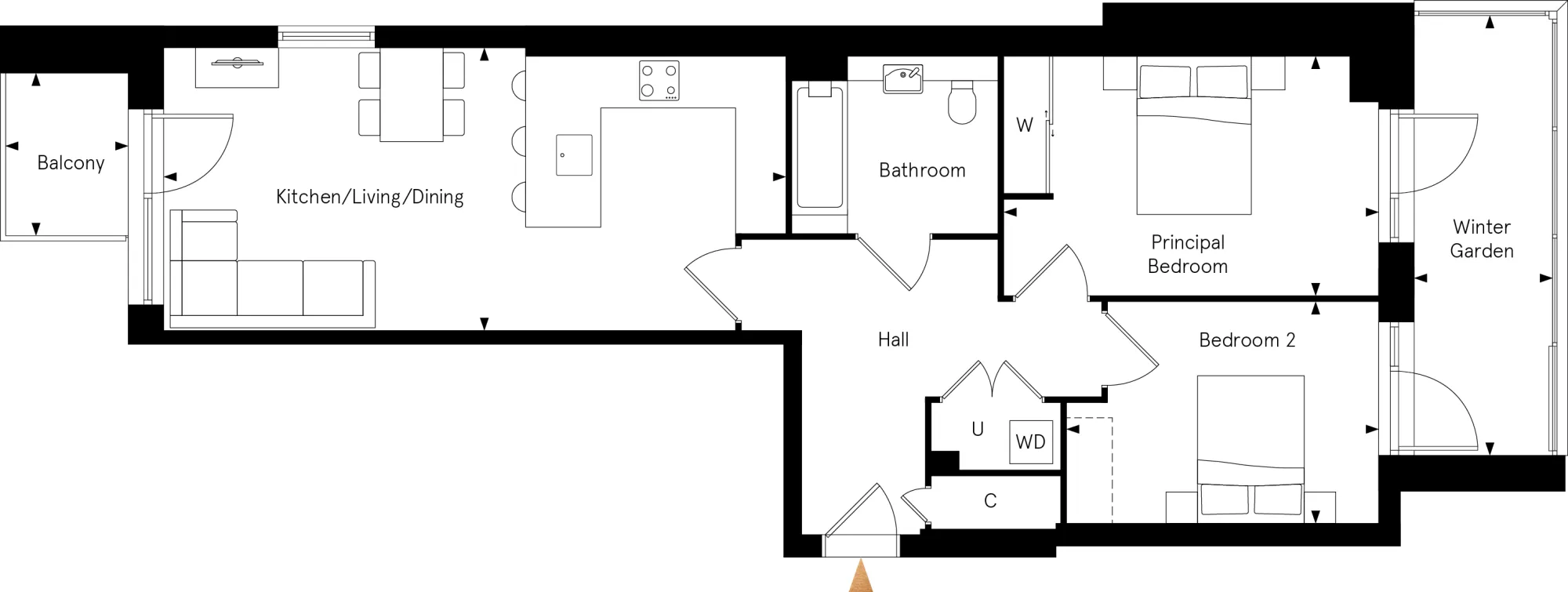 Apartment 435