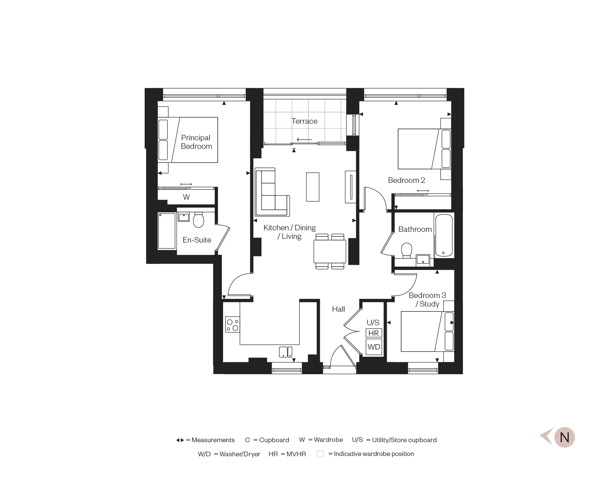 Plot 2, The Icon Floorplan