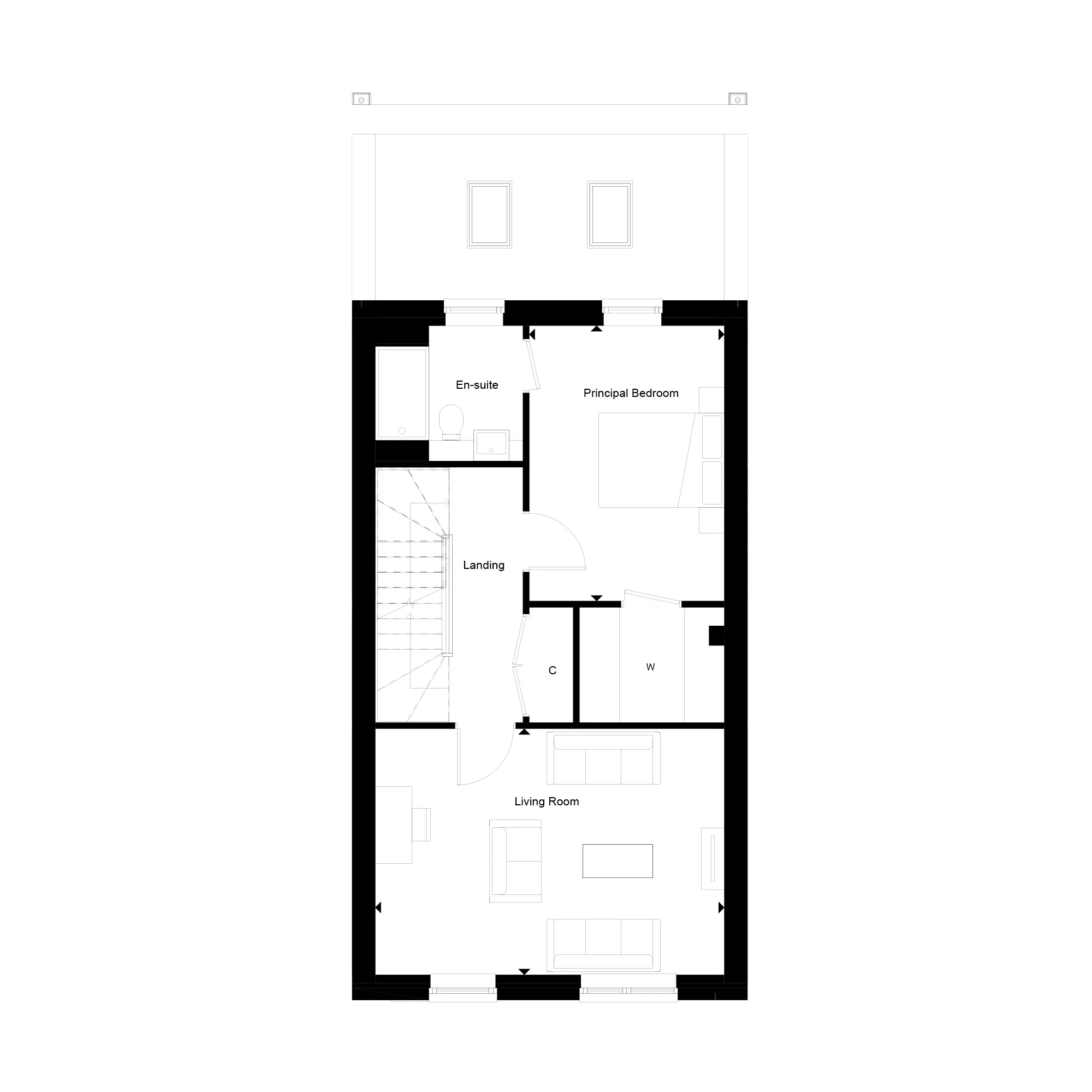 The Clifton Collection, Mews House, Number 61- First Floor