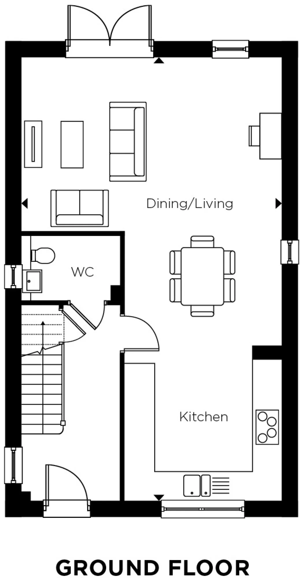 Hollymead Square -Garnetts - Ground Floor