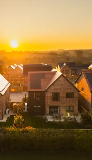 Hollymead Square - The Shadwell Number 40 Sunset