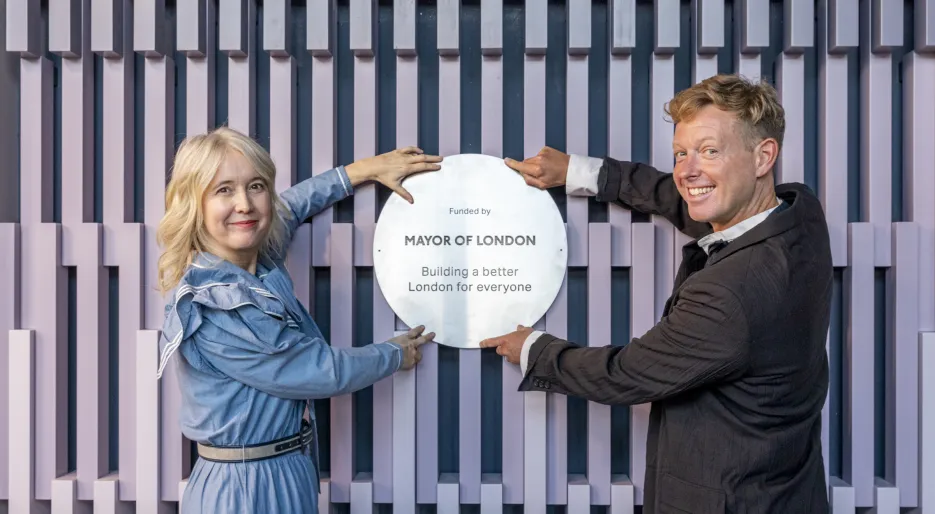 Mayor of London Plaque 
