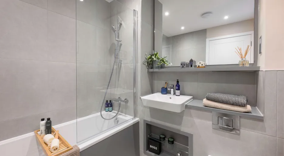 Three Bedroom Show Home Bathroom