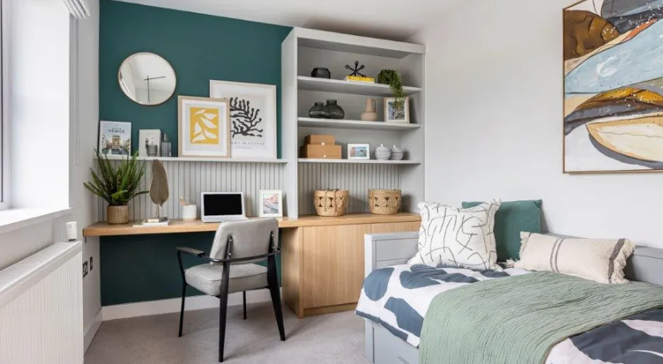 Elgrove Gardens Show Home Bedroom 4/Study