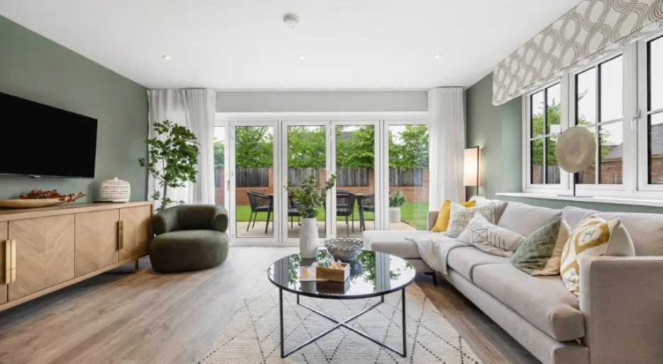 Elgrove Gardens Show Home Living Room