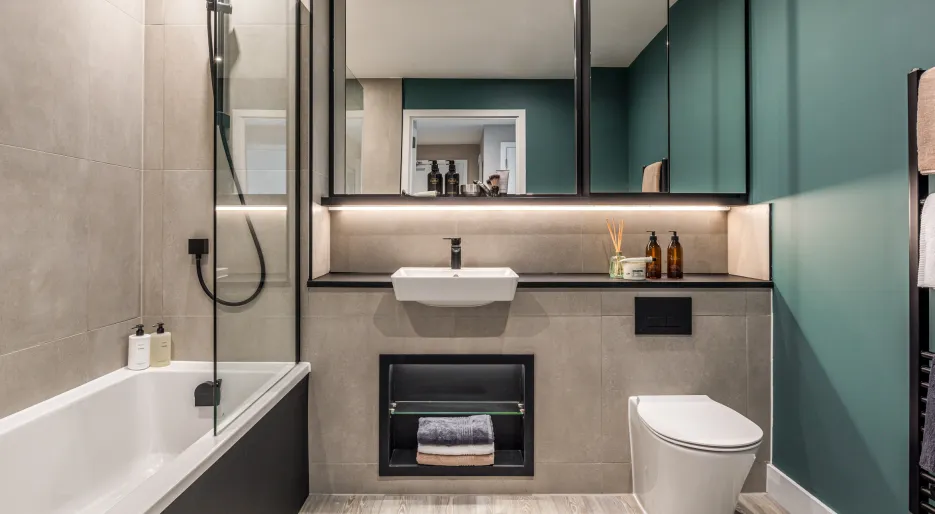 KBR - 2 bed - bathroom