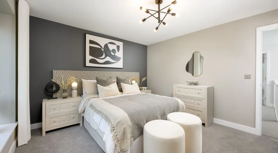 Hollymead Square - Plot 40 Bedroom Two