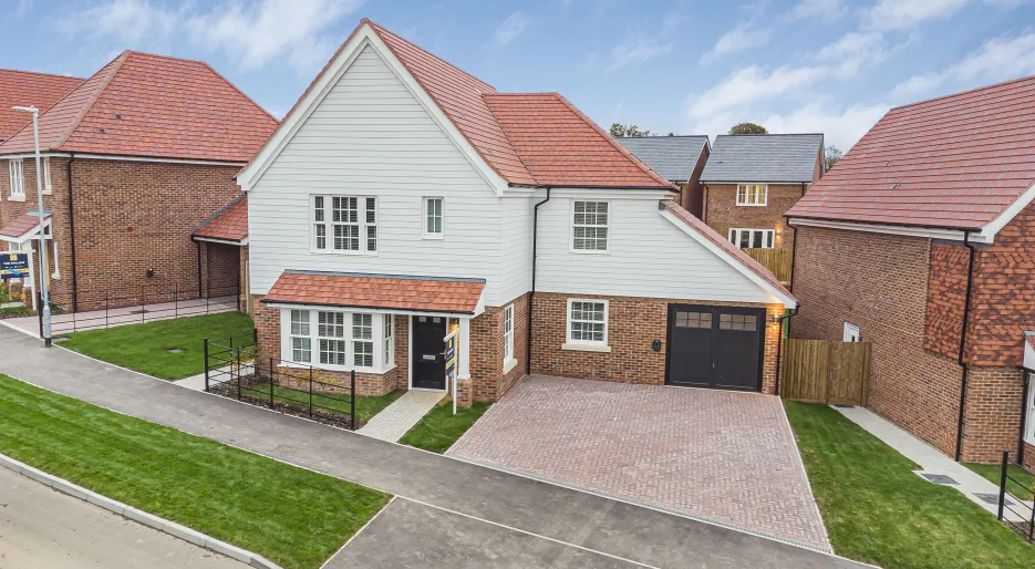 Hartley Acres - Plot 14- The Brook-  Drone Front Exterior