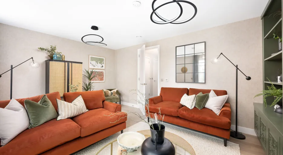 Knights Park, The Morgan Show Home, Living Room