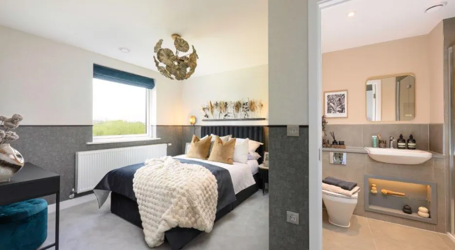 Bedroom Canalside - Plot 94 Showhome