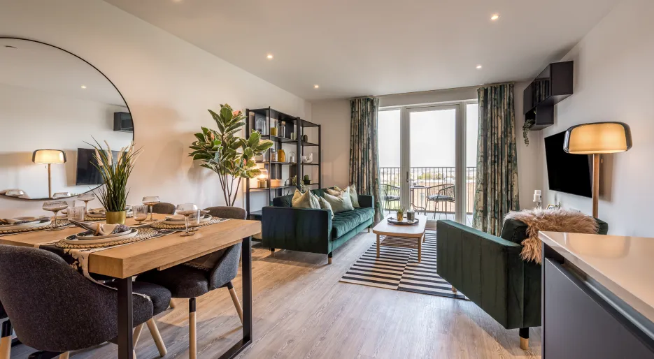 Lampton Parkside Dining/living room 2 bed 