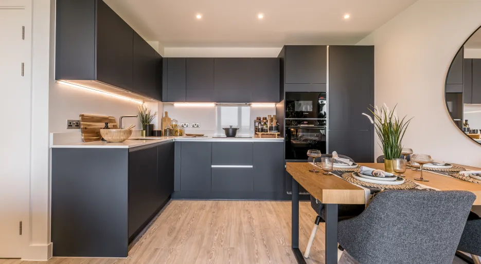 Lampton Parkside kitchen 2 bed 