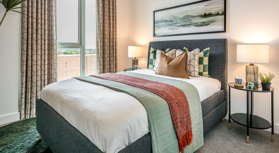 Lampton Parkside Bedroom 2, 2 bed apt 