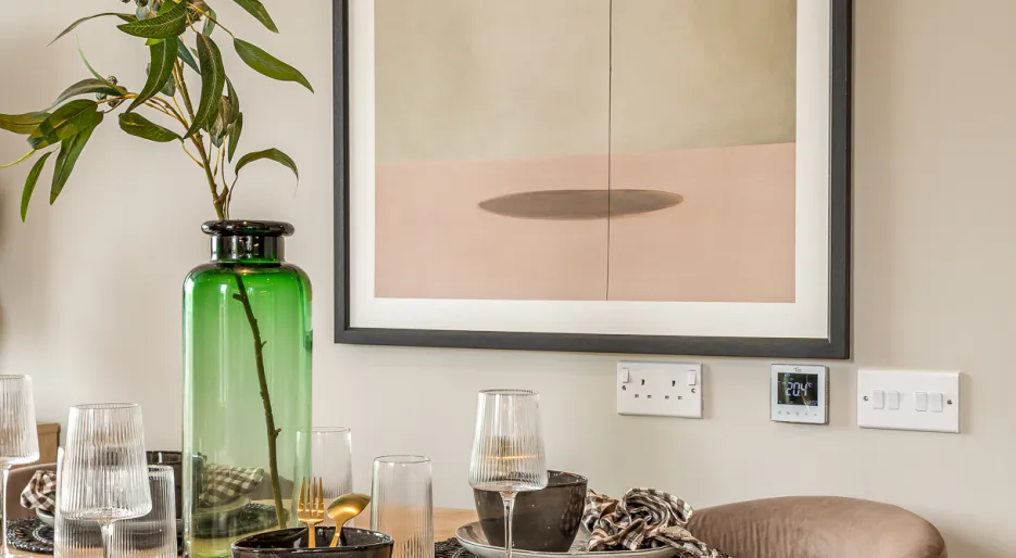 Dining room close up