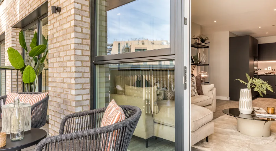 Wren House Balcony inward facing