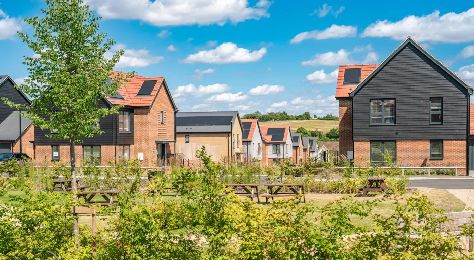 Summer Celebration picnic tables