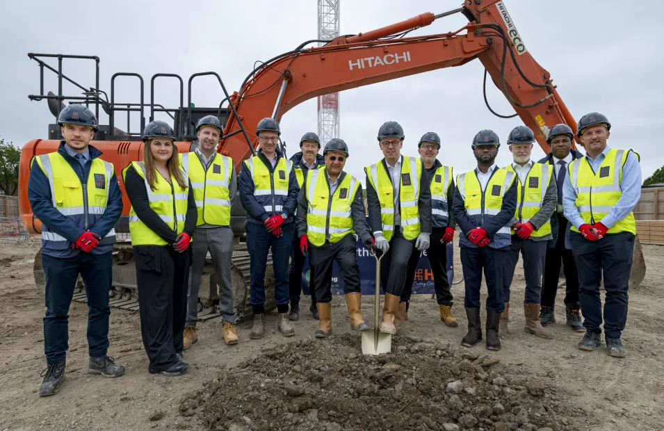 Northolt Grange groundbreaking