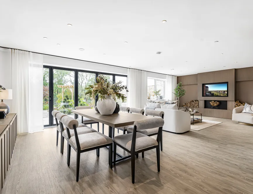 Plot 93 Living, Dining, Kitchen 