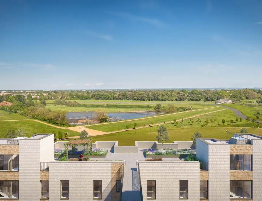 The Icon CGI - Rooftop terrace 